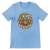 T-shirt Atompunk Retro-Future The Metropolis of Tomorrow-(USA) Carolina Blue