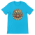 T-shirt Atompunk Retro-Future The Metropolis of Tomorrow-(USA) Neon Blue