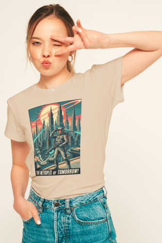 T-shirt Atompunk Retro-Future The Metropolis of Tomorrow