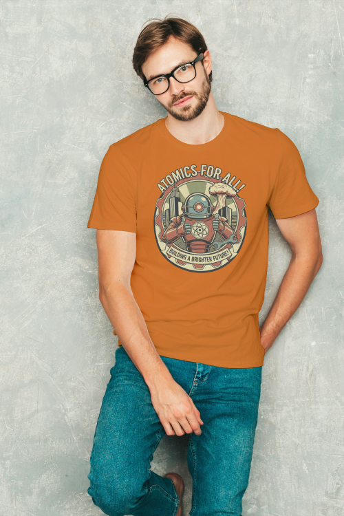 T-Shirt Atompunk Atomic For All