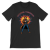 Retrofuturystyczna Koszulka Atompunk Pulp Icon - Space Cowboy -Black