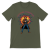 Retrofuturystyczna Koszulka Atompunk Pulp Icon - Space Cowboy (USA) Army