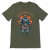 Retrofuturystyczna Koszulka Atompunk Pulp Icon - Robo-Worker -(USA) Army