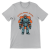 Retrofuturystyczna Koszulka Atompunk Pulp Icon - Robo-Worker -(USA) Athletic Heather
