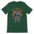 Retrofuturystyczna Koszulka Atompunk Pulp Icon - Robo-Worker -(USA) Ever Green