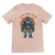 Retrofuturystyczna Koszulka Atompunk Pulp Icon - Robo-Worker (USA) Heather Peach