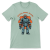 Retrofuturystyczna Koszulka Atompunk Pulp Icon - Robo-Worker (USA) Heather Prism Mint