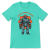 Retrofuturystyczna Koszulka Atompunk Pulp Icon - Robo-Worker (USA) Heather Sea Green