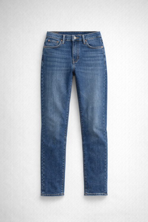 Damskie Spodnie Jeansowe Retro lata 80 - Basic Vintage Jeans (5).png