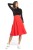 Czerwona Spódnica Retro lata 50- Pin up Red Basic (1).jpg