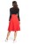 Czerwona Spódnica Retro lata 50- Pin up Red Basic (2).jpg