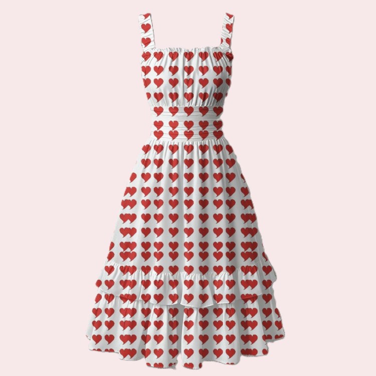 Sukienka Retro Pin Up Lata 50 - Lovely White Dress