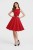 Czerwona Sukienka Vintage Pin Up | Summer Red Dream