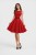 Czerwona Sukienka Vintage Pin Up | Summer Red Dream