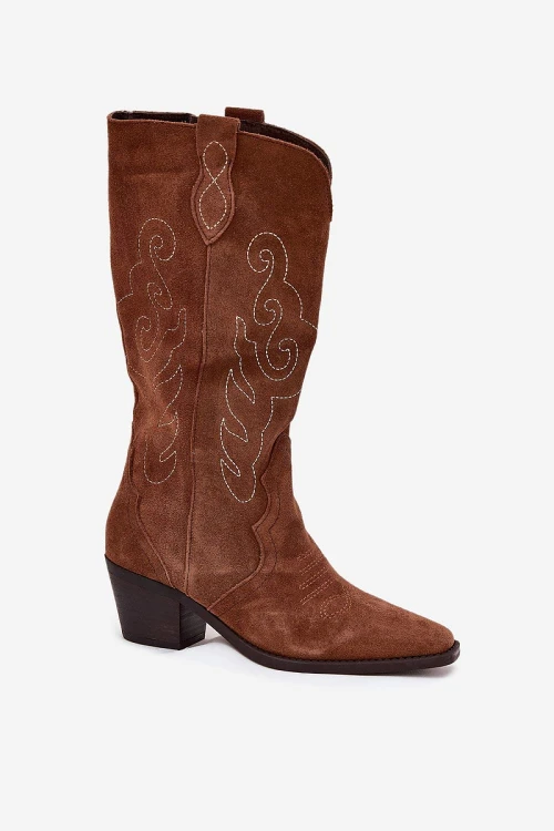 Damskie Buty Vintage Kozaki Boho Americana 1974 Freedom Brown (2).jpg