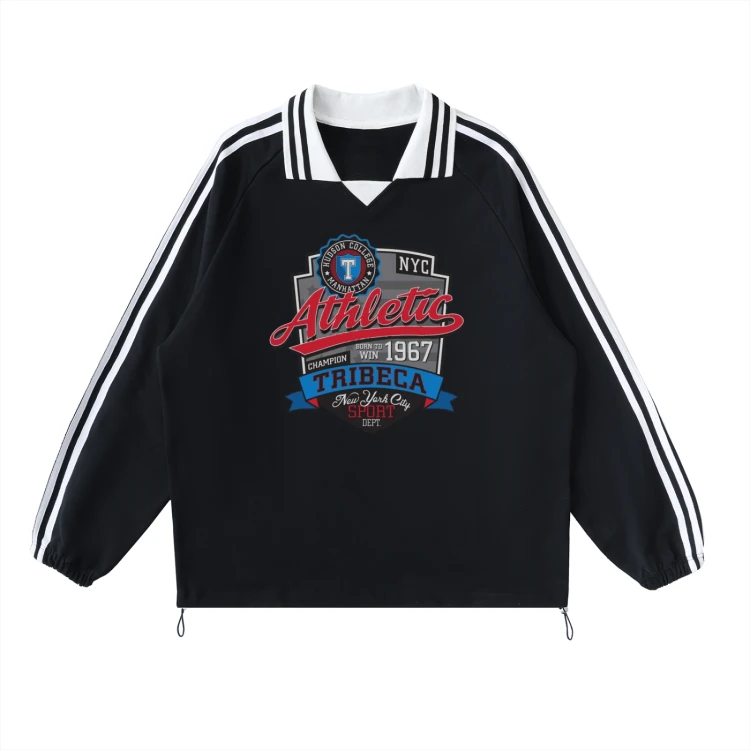 Contrast Striped Lapel Collar Sweatshirt-mockups-7.png