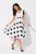 Sukienka Retro Lata 50. Pin-Up Rockabilly – Audrey Style  Biała w Czarne Grochy (2).png