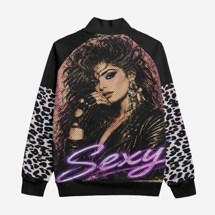 Vintage Bomber Jacket 1980s Style