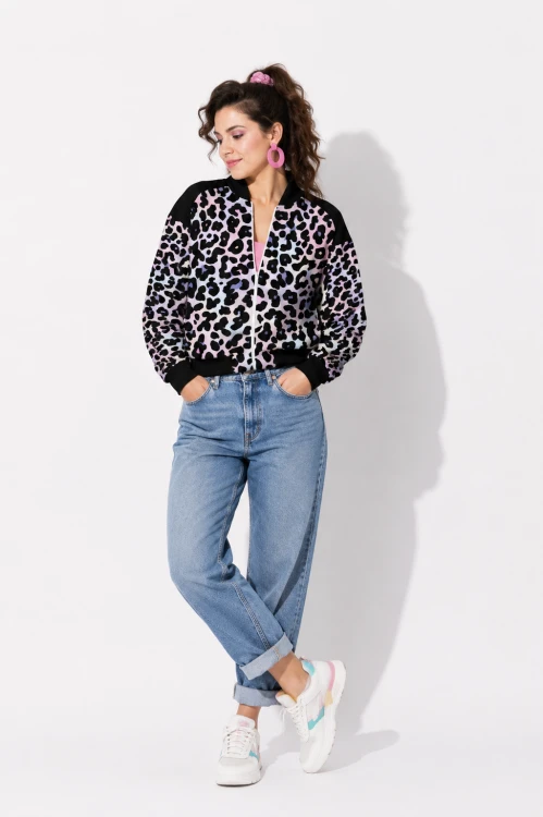 Vintage Bomber Jacket 1980s Style