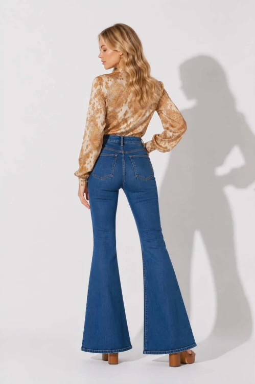 Spodnie Jeansowe Damskie Lata 70 Deep Blue (2).jpg
