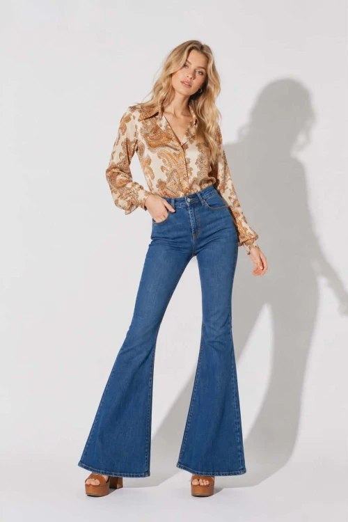 Spodnie Jeansowe Damskie Lata 70 Deep Blue (1).jpg