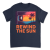 Koszulka Vintage Rewind The Sun – Retro Wave T-Shirt Lata 80 | Sunset VHS EditionNavy