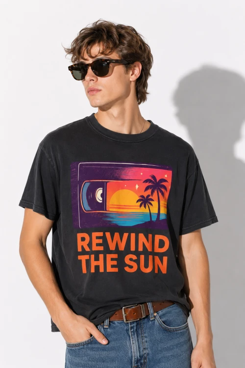 Koszulka Vintage Unisex Lata 80 Cotton.png