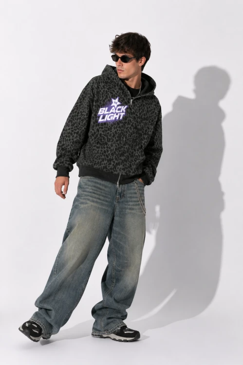 Bluza Hoodie Vintage Y2K Leopard Bling Bling  (3).png
