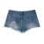 Women's Vintage Wash Raw Hem Denim Shorts-mockups-2.png