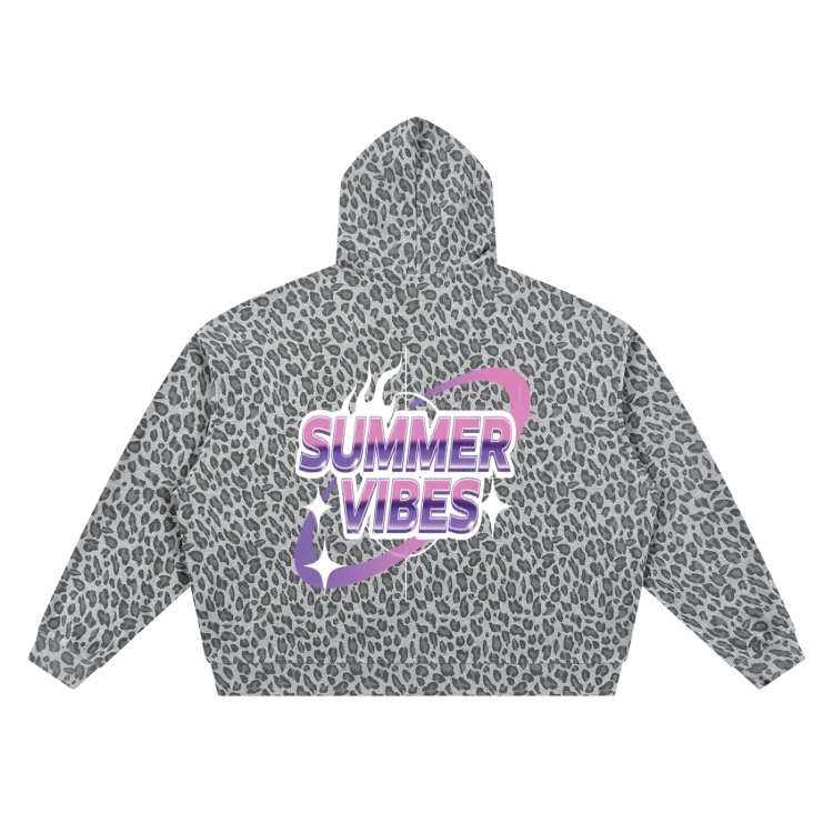Unisex Leopard Print Waffle Full Zip Hoodie-mockups-6.png