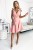 Sukienka Model Rosalia 393-2 Dirty Pink - Numoco